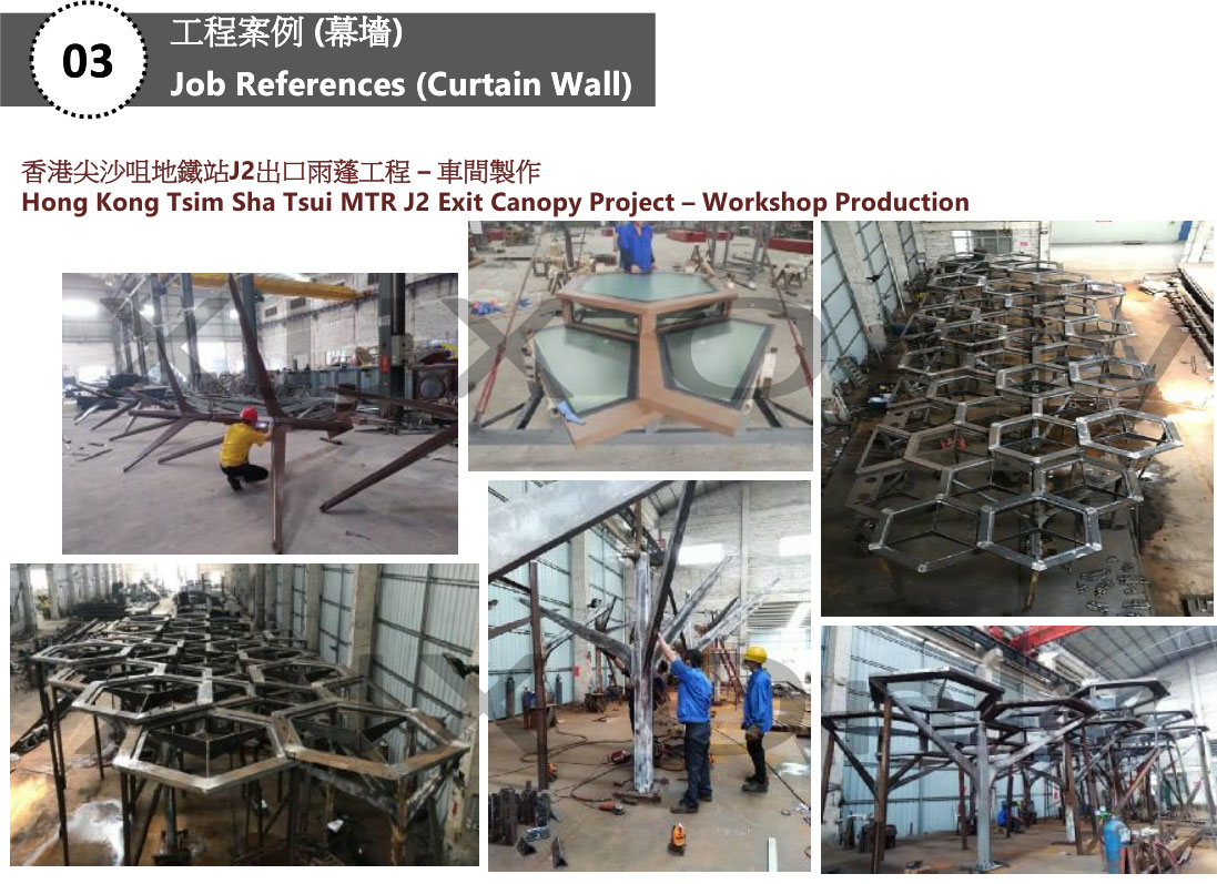 Hong Kong Tsim Sha Tsui MTR J2 Exit Canopy Project – WP